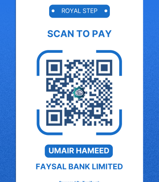 Acrylic QR Code Stand Pakistan